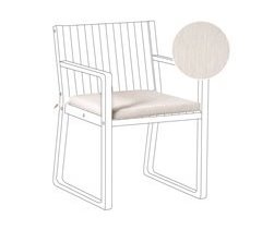 Beliani Cojín de asiento SASSARI PREMIUM