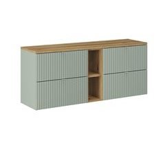 Mueble bajo lavabo 4 cajones 2 compartimientos Jade
