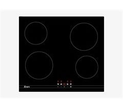 Placa vitrocerámica KYMPO ZC400 4 zonas 59cm negra 