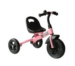 Triciclo para Niños Hierro, Plástico y Tela HOMCOM