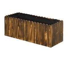 Jardinera de Madera Madera de Abeto Outsunny