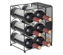 Estantería para vinos Drangedal caja para corchos metal