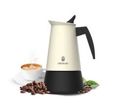 Cecotec Cafetera italiana Piccolina 600 Beige