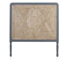 Cabecero de madera bicolor 110