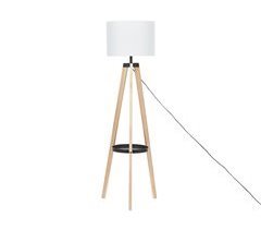 Beliani Lámpara de pie BLUFF