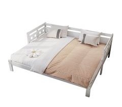 Sofá cama de madera de pino
