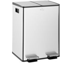 Cubo de Basura Acero Inoxidable HOMCOM, hogar - cocina