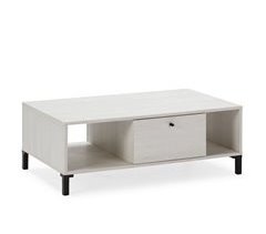 Mesa Centro Javea 1 cajón y 2 Huecos 100x60
