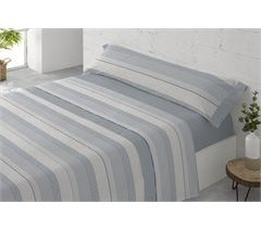 Juego sábanas NAIROBI polycotton azul