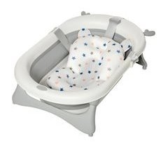 Bañera para Bebé Plegable PP, TPE HOMCOM
