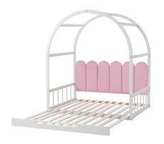 Cama extensible infantil de madera de pino 151x210