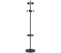 Perchero de Pie Metal HOMCOM, hogar - muebles de recibidor