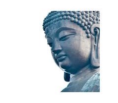 Canvas tela de BUDA AZUL 70 cm