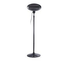 Well Home Calentador de pared con 3 tubos de cuarzo