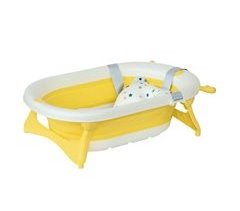 Bañera para Bebé Plegable PP, TPE HOMCOM