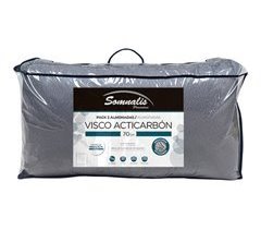Pack 2 almohadas VISCO ACTI CARBON 70cm
