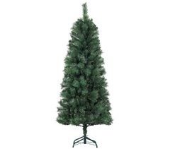 Árbol de Navidad Plástico, Metal HOMCOM, hogar - decoración