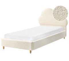 Beliani Cama infantil Bouclé BELLEVUE