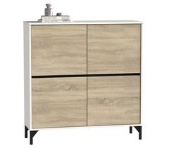 Mueble Recibidor Zapatero Tokio 4 Puertas 5 Baldas 101