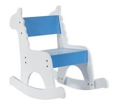 Mecedora infantil de madera con lacado 33