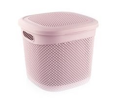 Cesta Mediana Cuadrada con Tapa 7house