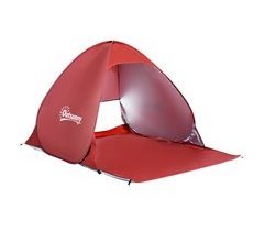 Tienda de Campaña Acero y Poliéster Outsunny