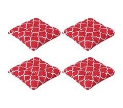 Cojines para Sillas Tela de Hilo Teñido Outsunny