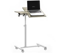 Mesa Auxiliar Melamina de Madera, Metal HOMCOM