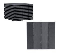 Baldosas de Exterior HDPE Outsunny