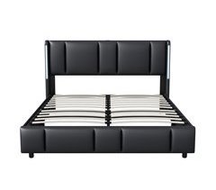 Cama LED, USB, cama de matrimonio