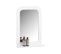 Espejo de Baño con 1 Estante Espejo de Pared BZR162-W SoBuy ES