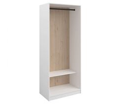 Vestidor Abierto Flexa con 2 Cajones, 5 Estantes, 2 Barras