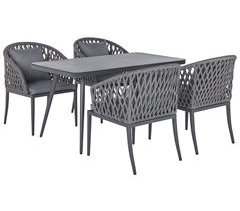 Beliani Conjunto de comedor LIPARI