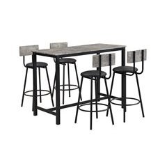 Conjunto de mesas y sillas de comedor