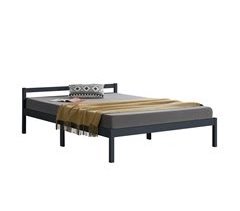 Cama Doble Nakkila con Somier Capacidad de carga pino 146x206