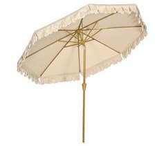Sombrilla de Terraza Acero, Poliéster Outsunny