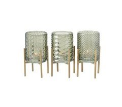 Porta velas BOLITO material cristal