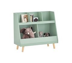 Librería Infantil con 3 Estantería KMB19-GR SoBuy ES