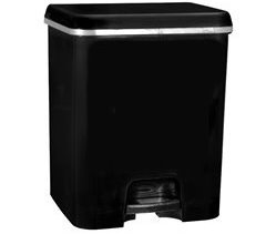 Cubo de Basura Pedal | Capacidad de 52 litros | Cubo DUO