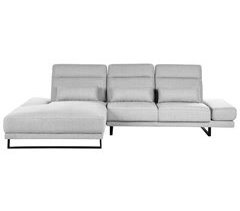 Beliani Sofá esquinero Poliéster IKAST