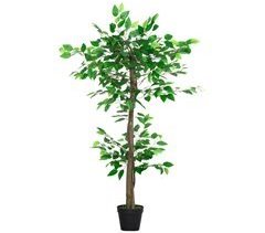 Planta Artificial PE, PP, Cemento Outsunny, hogar - decoración