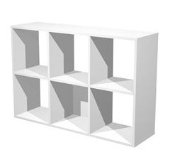 Estantería 6 cubos HOME OFFICE 2767 blanca ARTEXPOT