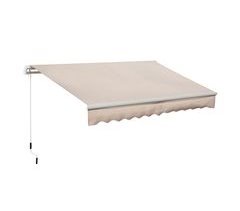 Toldo Manual Retráctil Poliéster 295x200