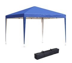 Carpa Plegable Acero, Tela Oxford Outsunny