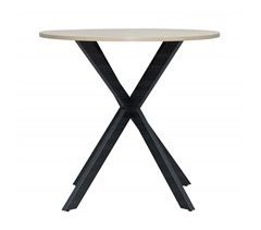 Mesa de cocina redonda JERRY diámetro 80cm