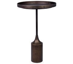 Mesa auxiliar de metal