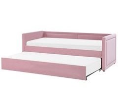 Beliani Cama con somier Pana MIMIZAN