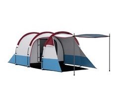 Tienda de Campaña Poliéster Outsunny, deportes y ocio - camping