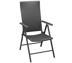 Juego de 2 Sillas de jardín - Sillas de exterior