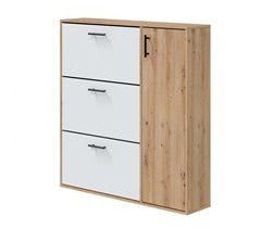 Zapatero Recibidor 4 Puertas Estilo Nórdico